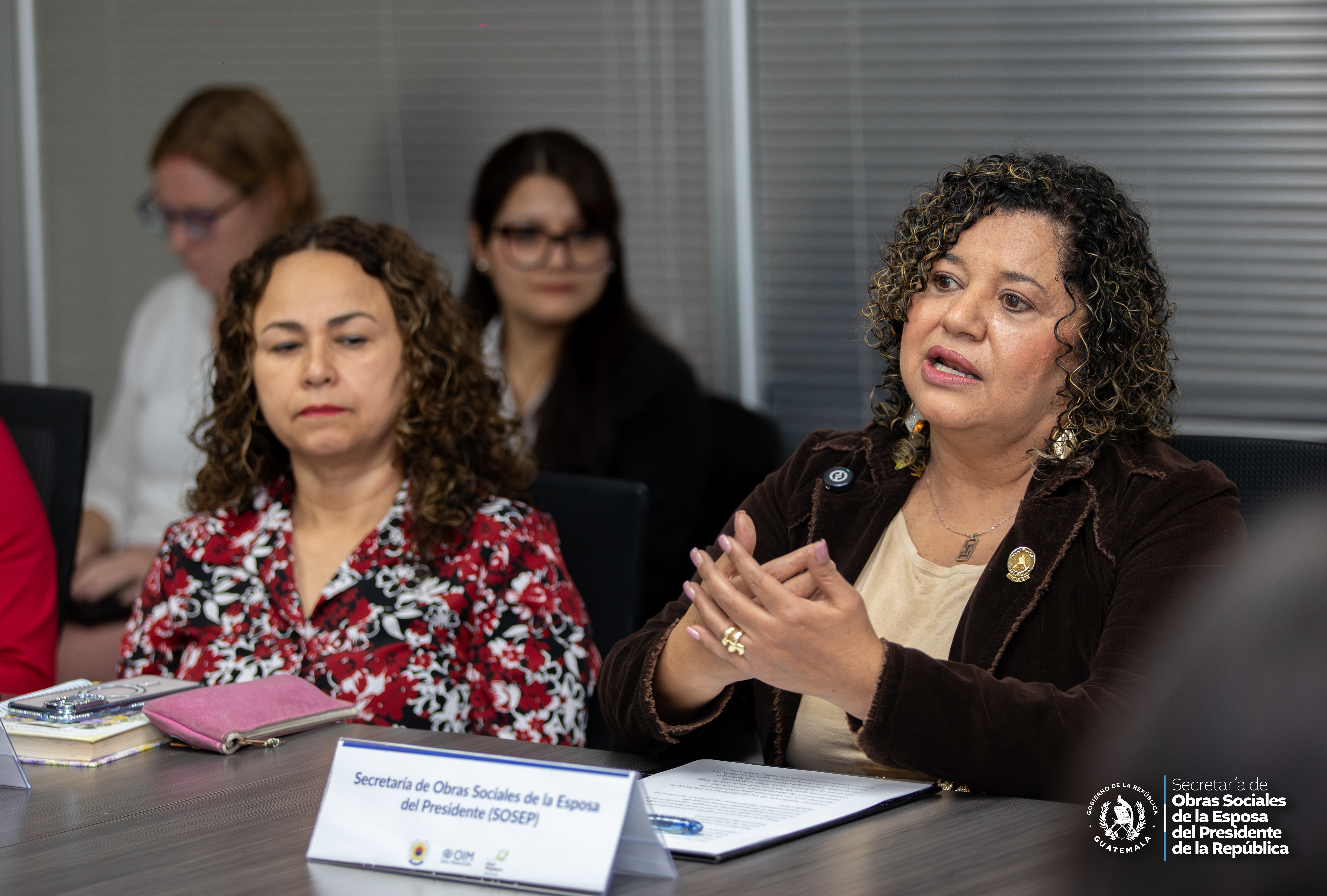 Autoridades participantes